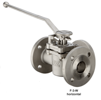 F-3 ISO-Standard Three-Way Plug Valve