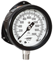 SOLFRUNT 1901 Wall or Stem Mount Pressure Gauge