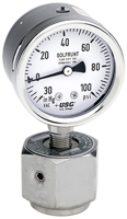 SOLFRUNT ® Model 659 4" - 100mm Stainless Steel Gauges