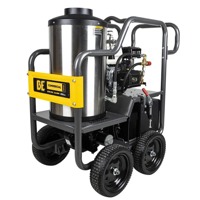 2,700 PSI - 2.8 GPM Hot Water Pressure Washer with Honda GX200 Engine and General Triplex Pump