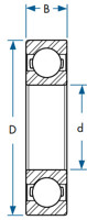 7000 Series Spindle Bearing