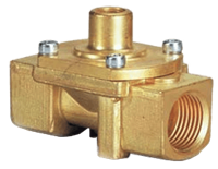 Gem-Sol External Pilot-Operated 1/4", 3/8", 1/2" 2/2, 3/2-Way Solenoid Valve