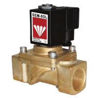 Gem-Sol LPG 3/4", 1" 2/2-Way Solenoid Valve