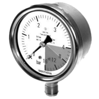 BDT20-P Solid Front Pressure Gauge