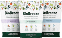 10-Pack Unscented BinBreeze 450g Pouch 