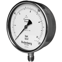 966MGP Bourdon Tube Pressure Gauge