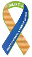 City Of Calgary Vehicle Support Ribbons