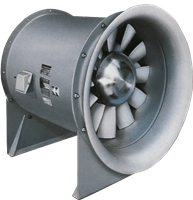 Adjustable Pitch Vane Axial Fan