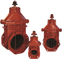 Ludlow-Rennselaer Resilient Wedge Gate Valve 