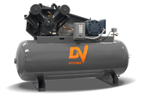 DV Systems 10HP Industrial Air Compressor