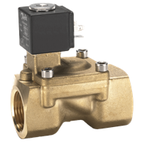 EV220A Servo-Operated 2/2-Way Solenoid Valve