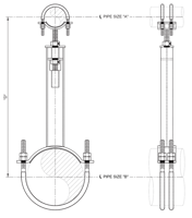 DPS-01 E-Z Line® Adjustable Pipe Supports