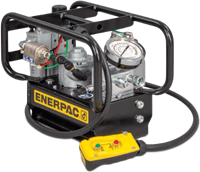 LA2504TX-QR, Two Speed, Lightweight Air Hydraulic Torque Wrench Pump, 0.5 Gallon Usable Oil