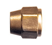 Brass Forged Nut - Short