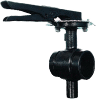 Lever Handle Butterfly Valve | Grooved