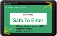 SafeCount LCD Display Screen