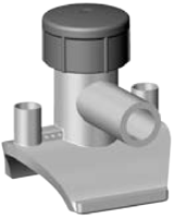 PE2406/PE2708 Electrofusion Tapping Tee with Butt Outlet, Outlet Size: 3/4" IPS