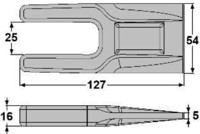 EMP Flat Auger Teeth