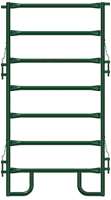 7' High Heavy Duty Panels - Bison - 7-Bar