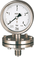 DPF76 - Stainless Steel Diaphragm Pressure Gauge