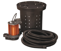 CSP-Series Crawl Space Sump Pump Kit