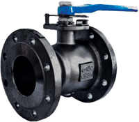 1 Piece Carbon Steel Ball Valve #156R-150