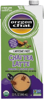 Caffeine Free Concentrate Chai Tea Latte