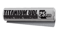 Titanium® UDL25/UDL30/UDL50 Synthetic Roofing Underlayment