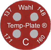 MICRO Four-Position Round Temp-Plate °C