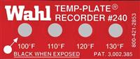 Standard Four-Position Temp-Plate °F