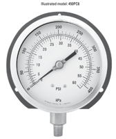 Model 450PC6/451PC6 Industrial Pressure Gauge 