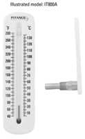 Model IT800A/IT800S Industrial 8" Hot Water Thermometer