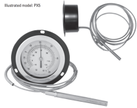 Model PX5/PX8 Remote Reading Thermometer