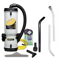 LineVacer® HEPA 10 Qt. Backpack Vacuum w/ High Filtration Tool Kit