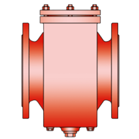 FA-CN-IIA1 In-Line Deflagration Flame Arrester