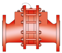 FA-E-IIA1 In-Line Deflagration Flame Arrester