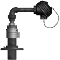 Angle Thermocouples with Special-Service Protection Tube