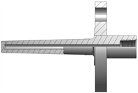 Heavy-Duty Flanged Thermowells