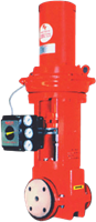 Series 5200D Diaphragm-Actuated Control Pinch Valve