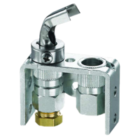 Q314U1001/U Universal Pilot Burner for Standing Pilot Applications - Target Style Hood