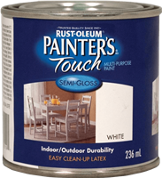 Painter's Touch N1993730 Multi-Purpose Brush-On Paint, 236 ml, Semi-Gloss, Liquid, Solvent, 94 Deg C Flash