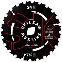 7-1/4" x 24 Tooth Framing Blade