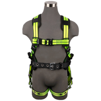 PRO+ Construction Harness: 1D, QC Chest, TB Legs