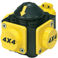 4 x 4 Pneumatic Actuators