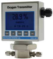 Compact In-Line Oxygen Analyzer OMD-507