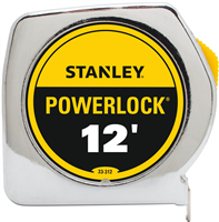 12 Ft PowerLock® Tape Measure (3/4" Blade Width)