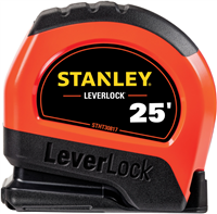 25 Ft. High-Visibility LEVERLOCK® Tape Measure