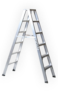 120 Series Aluminum Stepladder