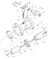 Meter, Turbine, 10 Inch, Sentry Series, Model K2DJ - Spare Parts