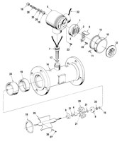 Meter, Turbine, 2 inch, Guardsman™ G, Model K2BB and GLJ-H Model K2EB Series - Spare Parts